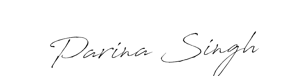 Create a beautiful signature design for name Parina Singh. With this signature (Antro_Vectra) fonts, you can make a handwritten signature for free. Parina Singh signature style 6 images and pictures png