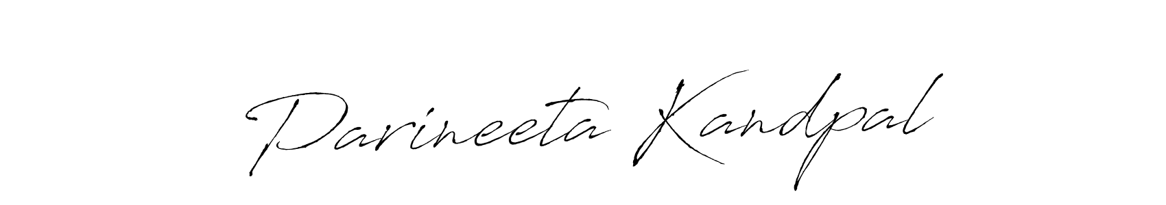You should practise on your own different ways (Antro_Vectra) to write your name (Parineeta Kandpal) in signature. don't let someone else do it for you. Parineeta Kandpal signature style 6 images and pictures png