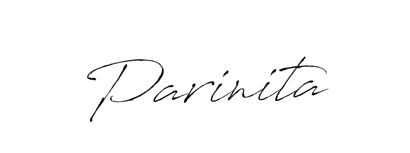 Create a beautiful signature design for name Parinita. With this signature (Antro_Vectra) fonts, you can make a handwritten signature for free. Parinita signature style 6 images and pictures png