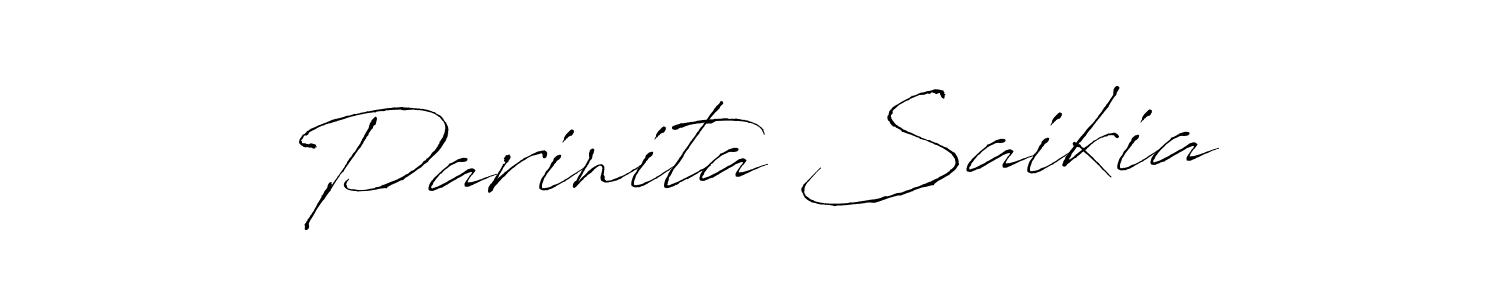 Use a signature maker to create a handwritten signature online. With this signature software, you can design (Antro_Vectra) your own signature for name Parinita Saikia. Parinita Saikia signature style 6 images and pictures png