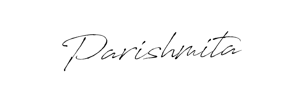 Make a beautiful signature design for name Parishmita. With this signature (Antro_Vectra) style, you can create a handwritten signature for free. Parishmita signature style 6 images and pictures png