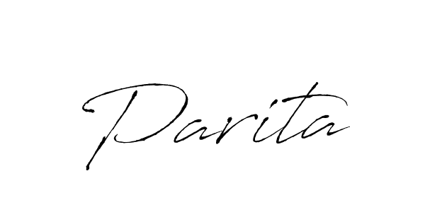 How to make Parita signature? Antro_Vectra is a professional autograph style. Create handwritten signature for Parita name. Parita signature style 6 images and pictures png