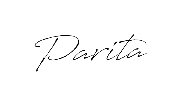 How to make Parita name signature. Use Antro_Vectra style for creating short signs online. This is the latest handwritten sign. Parita signature style 6 images and pictures png