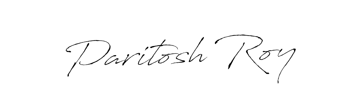 How to make Paritosh Roy signature? Antro_Vectra is a professional autograph style. Create handwritten signature for Paritosh Roy name. Paritosh Roy signature style 6 images and pictures png