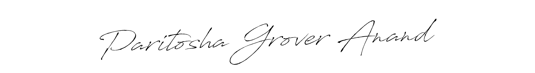 Also we have Paritosha Grover Anand name is the best signature style. Create professional handwritten signature collection using Antro_Vectra autograph style. Paritosha Grover Anand signature style 6 images and pictures png