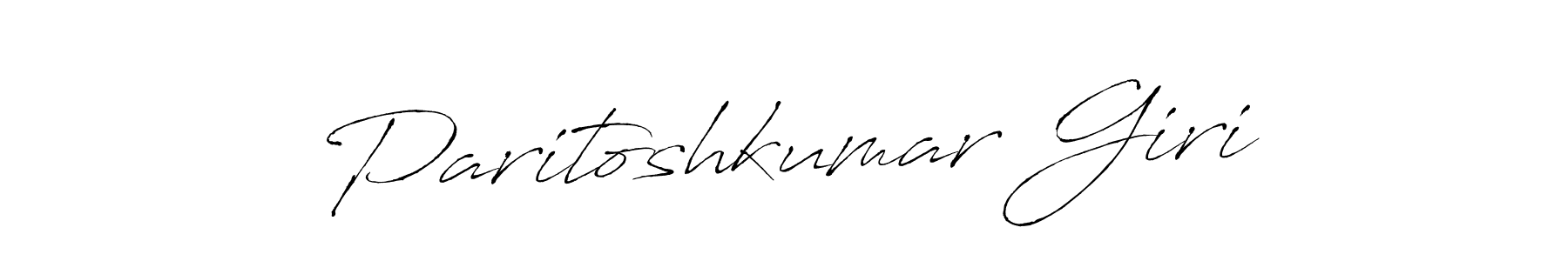 Make a beautiful signature design for name Paritoshkumar Giri. With this signature (Antro_Vectra) style, you can create a handwritten signature for free. Paritoshkumar Giri signature style 6 images and pictures png