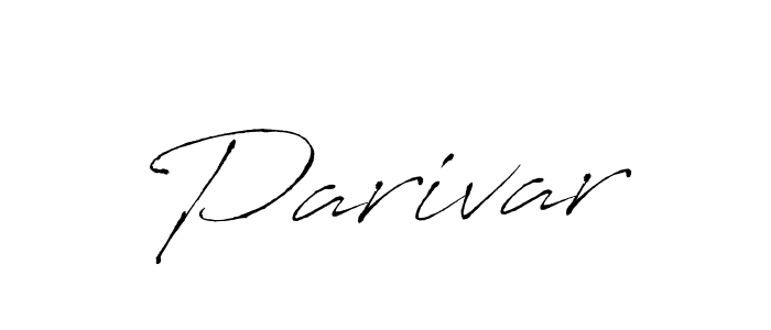 if you are searching for the best signature style for your name Parivar. so please give up your signature search. here we have designed multiple signature styles  using Antro_Vectra. Parivar signature style 6 images and pictures png