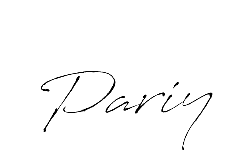 It looks lik you need a new signature style for name Pariy. Design unique handwritten (Antro_Vectra) signature with our free signature maker in just a few clicks. Pariy signature style 6 images and pictures png