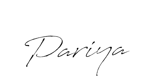 You should practise on your own different ways (Antro_Vectra) to write your name (Pariya) in signature. don't let someone else do it for you. Pariya signature style 6 images and pictures png