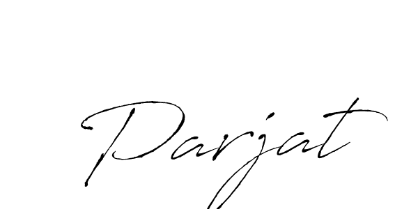 How to make Parjat name signature. Use Antro_Vectra style for creating short signs online. This is the latest handwritten sign. Parjat signature style 6 images and pictures png