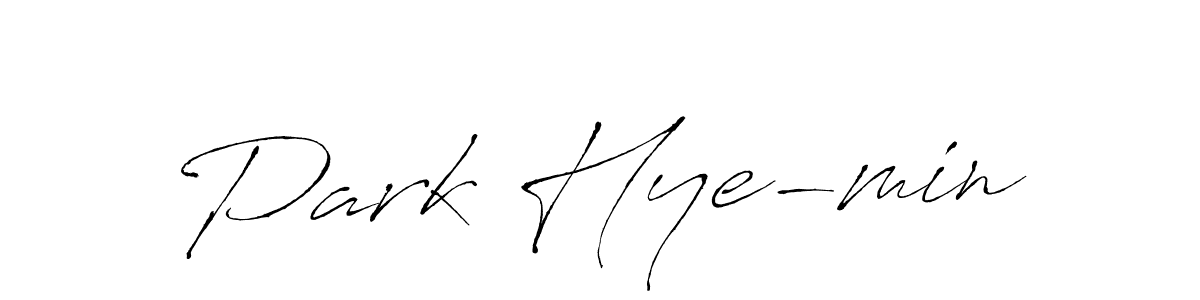 You can use this online signature creator to create a handwritten signature for the name Park Hye-min. This is the best online autograph maker. Park Hye-min signature style 6 images and pictures png