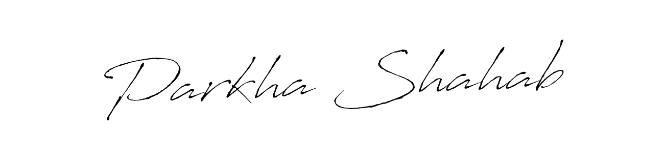 Here are the top 10 professional signature styles for the name Parkha Shahab. These are the best autograph styles you can use for your name. Parkha Shahab signature style 6 images and pictures png