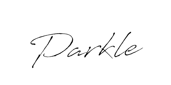 Make a beautiful signature design for name Parkle. With this signature (Antro_Vectra) style, you can create a handwritten signature for free. Parkle signature style 6 images and pictures png