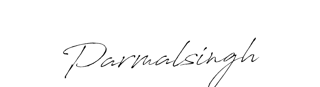 Use a signature maker to create a handwritten signature online. With this signature software, you can design (Antro_Vectra) your own signature for name Parmalsingh. Parmalsingh signature style 6 images and pictures png