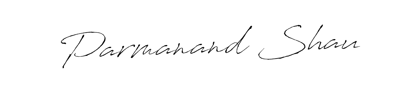 How to make Parmanand Shau signature? Antro_Vectra is a professional autograph style. Create handwritten signature for Parmanand Shau name. Parmanand Shau signature style 6 images and pictures png