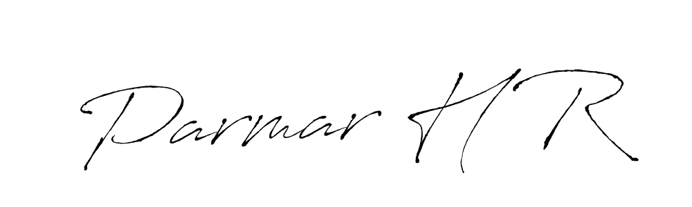 Also You can easily find your signature by using the search form. We will create Parmar H R name handwritten signature images for you free of cost using Antro_Vectra sign style. Parmar H R signature style 6 images and pictures png