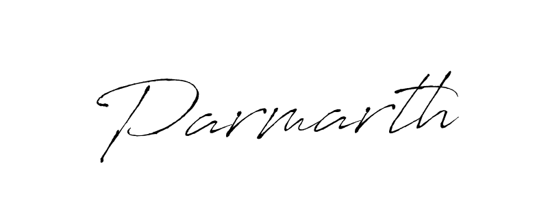 How to make Parmarth name signature. Use Antro_Vectra style for creating short signs online. This is the latest handwritten sign. Parmarth signature style 6 images and pictures png