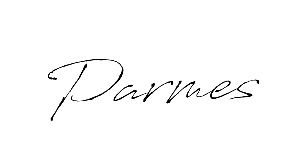 How to make Parmes name signature. Use Antro_Vectra style for creating short signs online. This is the latest handwritten sign. Parmes signature style 6 images and pictures png