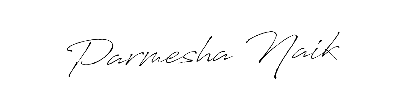How to make Parmesha Naik signature? Antro_Vectra is a professional autograph style. Create handwritten signature for Parmesha Naik name. Parmesha Naik signature style 6 images and pictures png