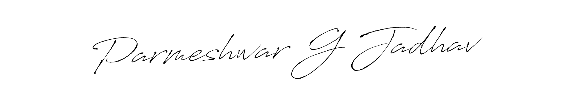 You should practise on your own different ways (Antro_Vectra) to write your name (Parmeshwar G Jadhav) in signature. don't let someone else do it for you. Parmeshwar G Jadhav signature style 6 images and pictures png