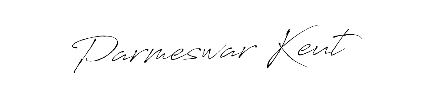 Design your own signature with our free online signature maker. With this signature software, you can create a handwritten (Antro_Vectra) signature for name Parmeswar Keut. Parmeswar Keut signature style 6 images and pictures png