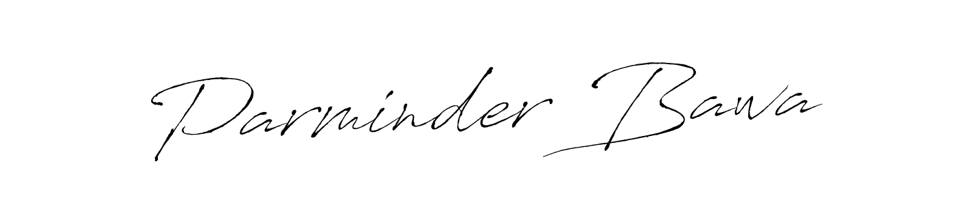 The best way (Antro_Vectra) to make a short signature is to pick only two or three words in your name. The name Parminder Bawa include a total of six letters. For converting this name. Parminder Bawa signature style 6 images and pictures png