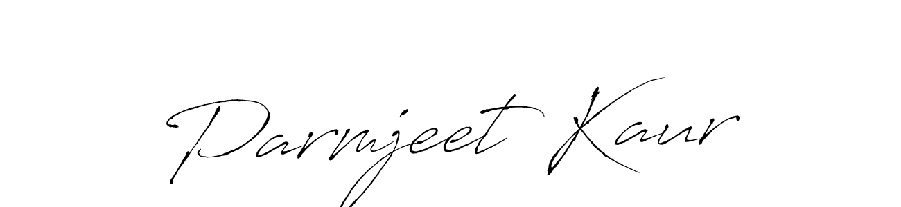 You should practise on your own different ways (Antro_Vectra) to write your name (Parmjeet Kaur) in signature. don't let someone else do it for you. Parmjeet Kaur signature style 6 images and pictures png