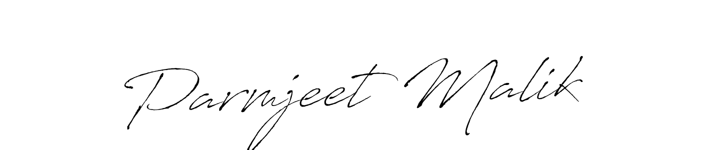 How to make Parmjeet Malik signature? Antro_Vectra is a professional autograph style. Create handwritten signature for Parmjeet Malik name. Parmjeet Malik signature style 6 images and pictures png