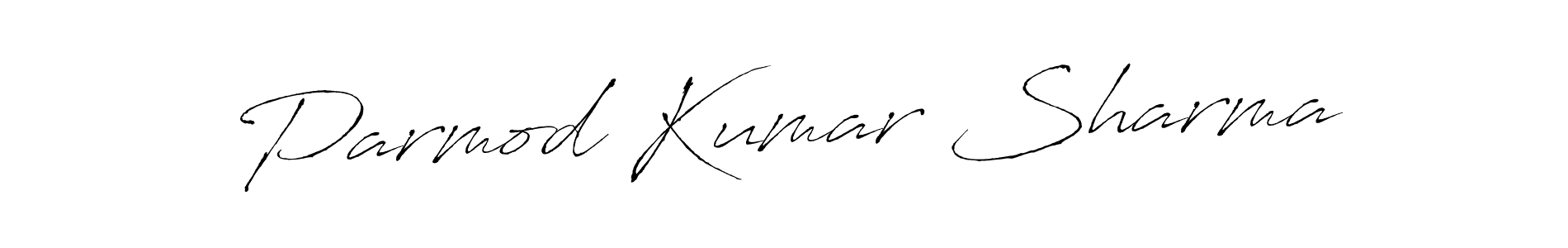You should practise on your own different ways (Antro_Vectra) to write your name (Parmod Kumar Sharma) in signature. don't let someone else do it for you. Parmod Kumar Sharma signature style 6 images and pictures png