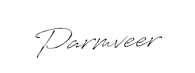 How to make Parmveer name signature. Use Antro_Vectra style for creating short signs online. This is the latest handwritten sign. Parmveer signature style 6 images and pictures png