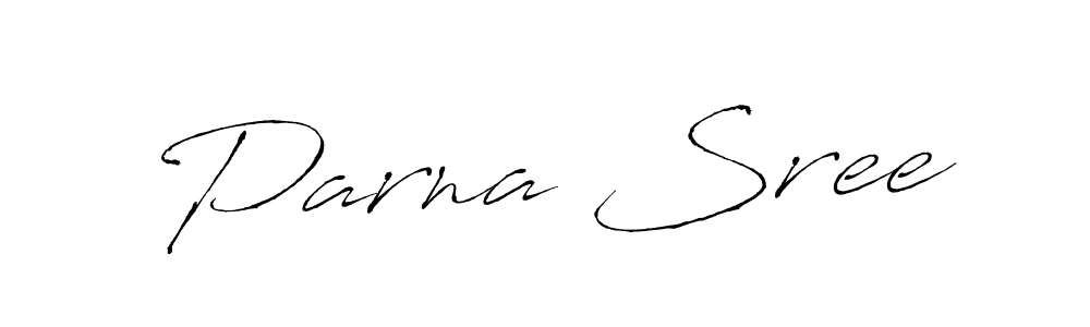 Use a signature maker to create a handwritten signature online. With this signature software, you can design (Antro_Vectra) your own signature for name Parna Sree. Parna Sree signature style 6 images and pictures png