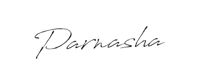 Create a beautiful signature design for name Parnasha. With this signature (Antro_Vectra) fonts, you can make a handwritten signature for free. Parnasha signature style 6 images and pictures png