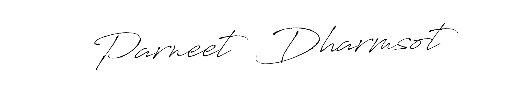 Antro_Vectra is a professional signature style that is perfect for those who want to add a touch of class to their signature. It is also a great choice for those who want to make their signature more unique. Get Parneet  Dharmsot name to fancy signature for free. Parneet  Dharmsot signature style 6 images and pictures png