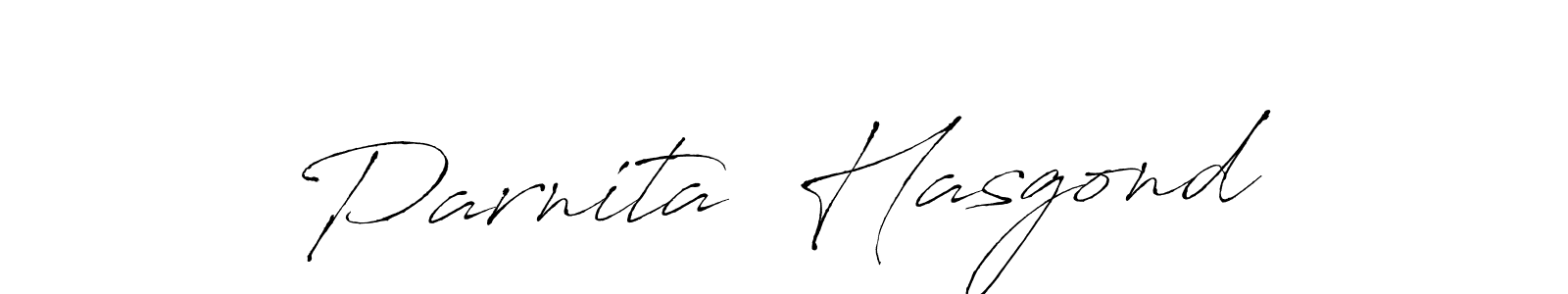 You should practise on your own different ways (Antro_Vectra) to write your name (Parnita  Hasgond) in signature. don't let someone else do it for you. Parnita  Hasgond signature style 6 images and pictures png