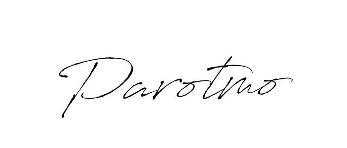 if you are searching for the best signature style for your name Parotmo. so please give up your signature search. here we have designed multiple signature styles  using Antro_Vectra. Parotmo signature style 6 images and pictures png