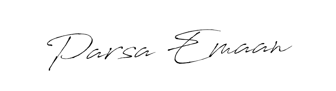 Once you've used our free online signature maker to create your best signature Antro_Vectra style, it's time to enjoy all of the benefits that Parsa Emaan name signing documents. Parsa Emaan signature style 6 images and pictures png