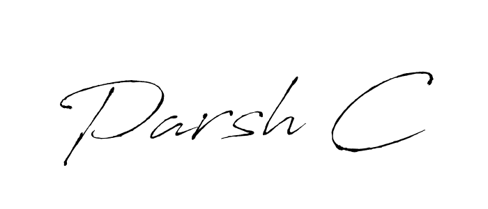 Also You can easily find your signature by using the search form. We will create Parsh C name handwritten signature images for you free of cost using Antro_Vectra sign style. Parsh C signature style 6 images and pictures png