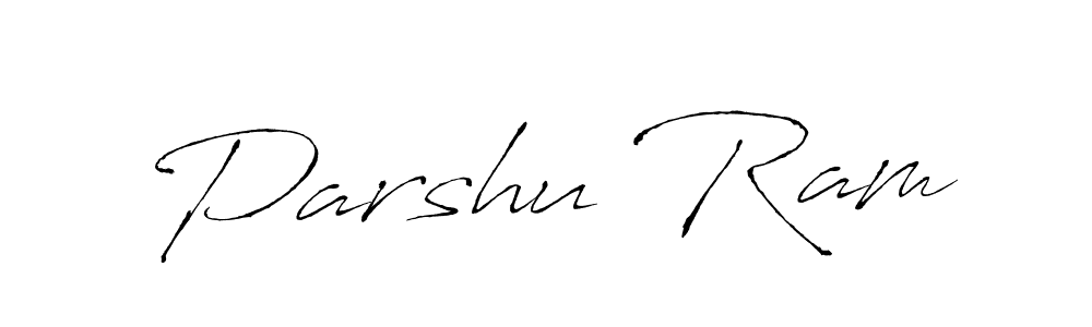 Make a beautiful signature design for name Parshu Ram. With this signature (Antro_Vectra) style, you can create a handwritten signature for free. Parshu Ram signature style 6 images and pictures png