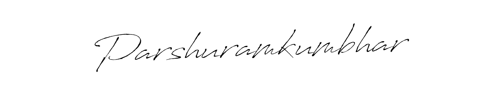 How to make Parshuramkumbhar name signature. Use Antro_Vectra style for creating short signs online. This is the latest handwritten sign. Parshuramkumbhar signature style 6 images and pictures png