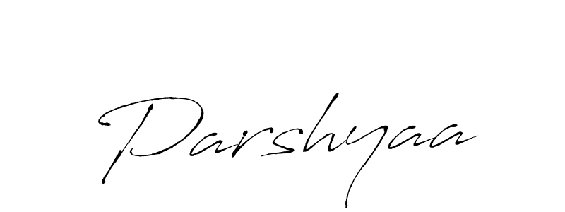 Make a short Parshyaa signature style. Manage your documents anywhere anytime using Antro_Vectra. Create and add eSignatures, submit forms, share and send files easily. Parshyaa signature style 6 images and pictures png