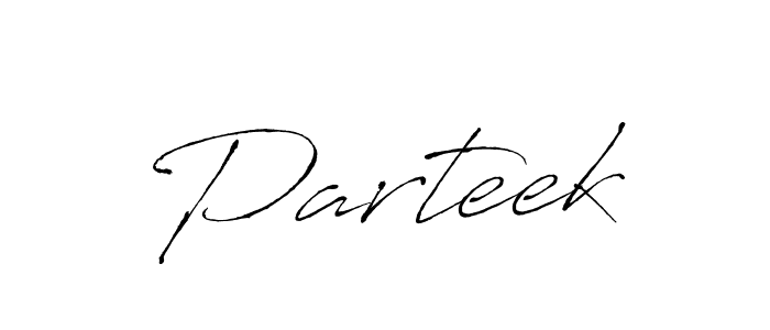 You can use this online signature creator to create a handwritten signature for the name Parteek. This is the best online autograph maker. Parteek signature style 6 images and pictures png