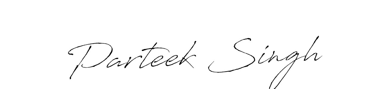 It looks lik you need a new signature style for name Parteek Singh. Design unique handwritten (Antro_Vectra) signature with our free signature maker in just a few clicks. Parteek Singh signature style 6 images and pictures png