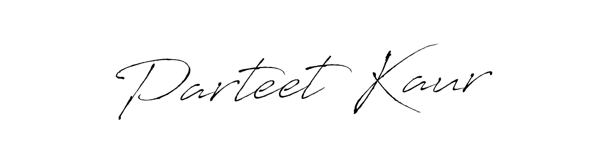 Make a short Parteet Kaur signature style. Manage your documents anywhere anytime using Antro_Vectra. Create and add eSignatures, submit forms, share and send files easily. Parteet Kaur signature style 6 images and pictures png