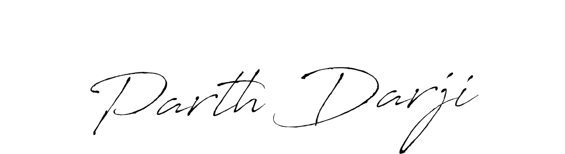 Make a beautiful signature design for name Parth Darji. With this signature (Antro_Vectra) style, you can create a handwritten signature for free. Parth Darji signature style 6 images and pictures png