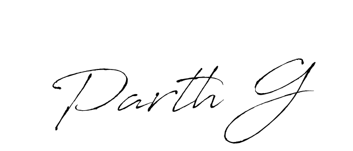 Also we have Parth G name is the best signature style. Create professional handwritten signature collection using Antro_Vectra autograph style. Parth G signature style 6 images and pictures png