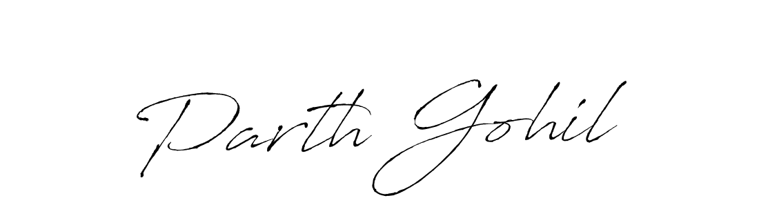 Make a short Parth Gohil signature style. Manage your documents anywhere anytime using Antro_Vectra. Create and add eSignatures, submit forms, share and send files easily. Parth Gohil signature style 6 images and pictures png