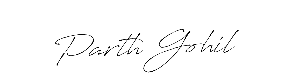 Make a short Parth Gohil signature style. Manage your documents anywhere anytime using Antro_Vectra. Create and add eSignatures, submit forms, share and send files easily. Parth Gohil signature style 6 images and pictures png