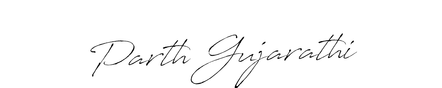 Antro_Vectra is a professional signature style that is perfect for those who want to add a touch of class to their signature. It is also a great choice for those who want to make their signature more unique. Get Parth Gujarathi name to fancy signature for free. Parth Gujarathi signature style 6 images and pictures png