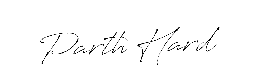 Also we have Parth Hard name is the best signature style. Create professional handwritten signature collection using Antro_Vectra autograph style. Parth Hard signature style 6 images and pictures png