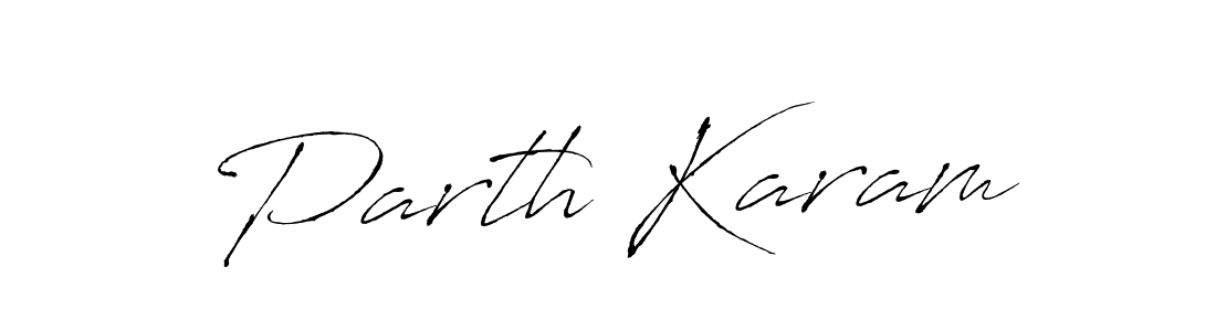 if you are searching for the best signature style for your name Parth Karam. so please give up your signature search. here we have designed multiple signature styles  using Antro_Vectra. Parth Karam signature style 6 images and pictures png